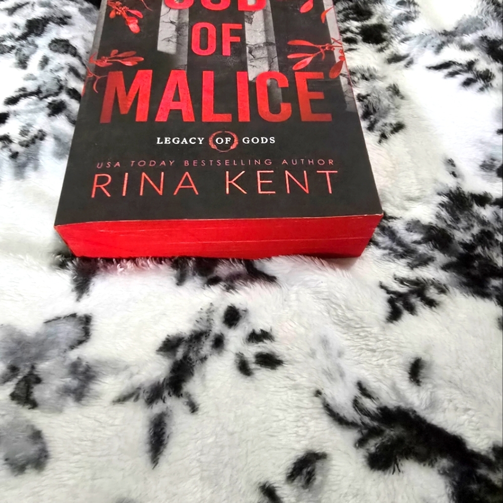 God of Malice Rina Kent Signed Deluxe Edition OOP - Picture 5 of 7